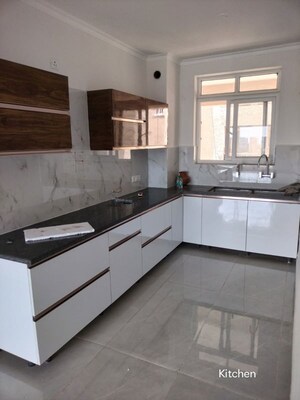 Kitchen in 3 BHK Apartment at Riverdale Hazelwood Residences, High Ground – for Rent