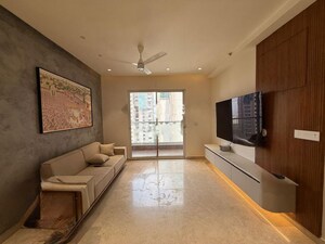 Living Room in 3 BHK Apartment at Ashar Enclave Apartments, Kolshet Road – for Rent