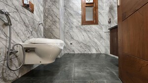 Bathroom in 3 BHK Builder Floor at BPTP District 3, Sector 85 – for Sale