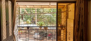 Balcony in 1 BHK Apartment at Bharat Shiv Sai Paradise, Majiwada – for Sale