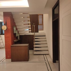 Staircase in 4 BHK Builder Floor at Saket – for Rent