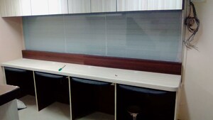 Kitchen in  Office Space at Haware Fantasia, Vashi Sector 28 – for Sale