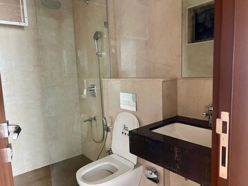 Bathroom in 2.5 BHK Apartment at Lodha Allura, Worli – for Rent