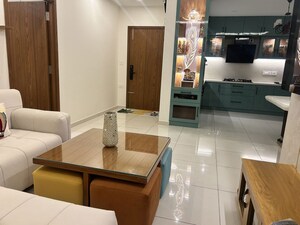 Living Room in 2 BHK Apartment at Bricks and Milestones Wonderwall, Sompura – for Sale
