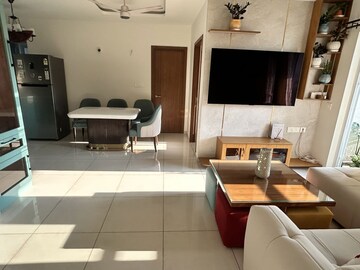 Living Room in 2 BHK Apartment at Bricks and Milestones Wonderwall, Sompura – for Sale