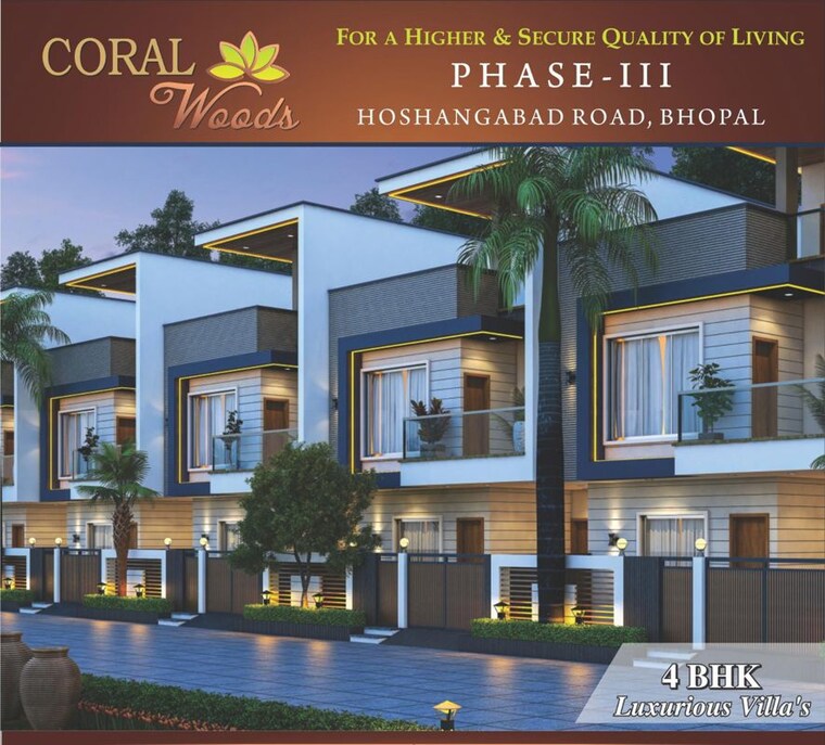 Exterior View, misrod 3 Bedroom 2376 Sq.Ft. Villa In Misrod Bhopal 10093374