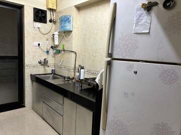 Kitchen in 2 BHK Apartment at Raheja Interface Heights, Malad West – for Rent