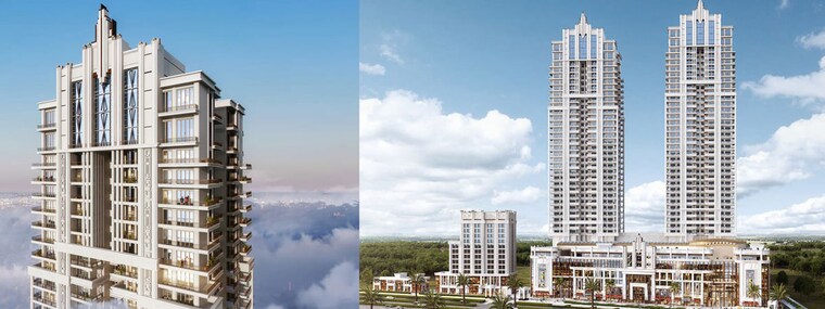 Exterior View, hero-homes-palatial 3 Bedroom 2800 Sq.Ft. Apartment In Sector 104 Gurgaon 10093387