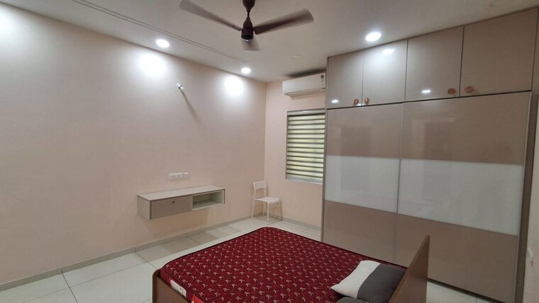 Bedroom, rajapushpa-green-dale 4 Bedroom 4150 Sq.Ft. Villa In Tellapur Hyderabad 10093217