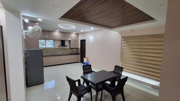 Dining area in 4 BHK Villa at Rajapushpa Green Dale, Tellapur – for Rent