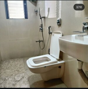 Bathroom in 2 BHK Apartment at Seema Apartment Bandra, Bandra West – for Rent