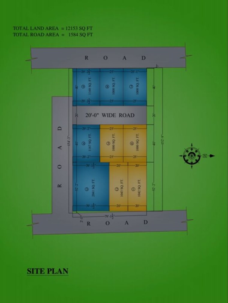 Exterior View, jankipuram  2001 Sq.Ft. Plot In Jankipuram Lucknow 10093808