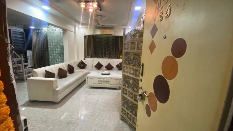 Living Room, kopar khairane 3 Bedroom 2200 Sq.Ft. Apartment In Kopar Khairane Navi Mumbai 10093838