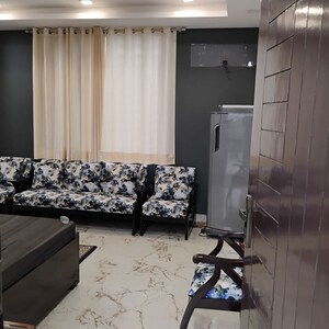 Living Room in 1 BHK Independent House at RWA Apartments, Sector 31 – for Rent