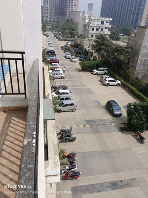 Balcony in 3 BHK Apartment at Omaxe Residency II, Gomti Nagar – for Rent