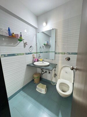 Bathroom in 2 BHK Apartment at Lilium Lantana, Chandivali – for Rent