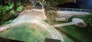 Balcony in 4 BHK Apartment at DB Woods, Goregaon East – for Rent