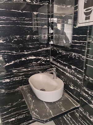 Bathroom in 2 BHK Apartment at Gemstar Nestle Apartments, Malad West – for Rent