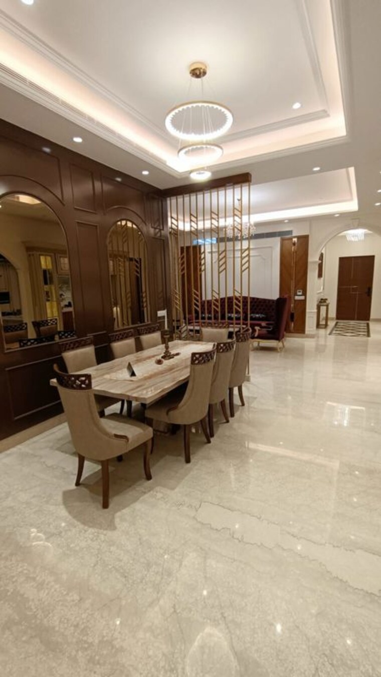 Dining area, lajpat nagar 4 2 Bedroom 984 Sq.Ft. Builder Floor In Lajpat Nagar 4 Delhi 10093699