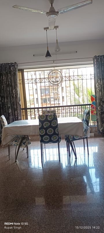 Dining Room in 3 BHK Apartment at Windsor Tower, Andheri West – for Sale