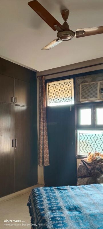 Living Room in 3 BHK Apartment at Dwarka – for Rent