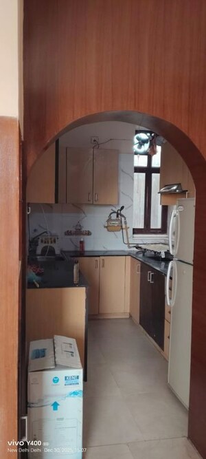 Kitchen in 3 BHK Apartment at Dwarka – for Rent