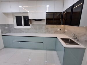 Kitchen in 3 BHK Apartment at Rajapushpa Provincia, Narsingi – for Rent