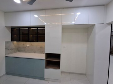 Kitchen in 3 BHK Apartment at Rajapushpa Provincia, Narsingi – for Rent