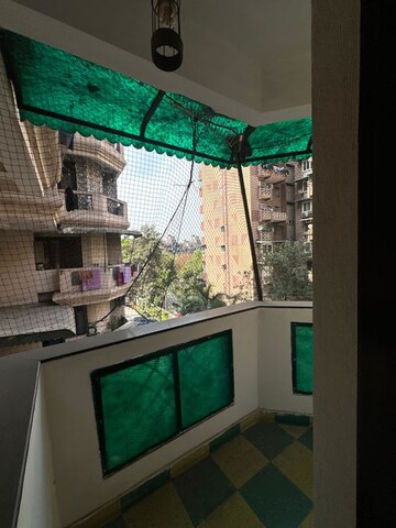 Balcony in 3 BHK Apartment at Dwarka – for Rent