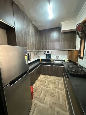Kitchen in 3 BHK Apartment at Dwarka – for Rent