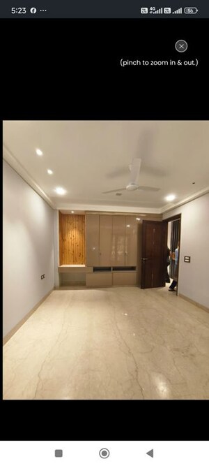 Bedroom in 3 BHK Builder Floor at East Of Kailash – for Sale