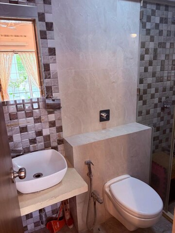 Bathroom in 2 BHK Apartment at Gorwani Palacio, Bandra West – for Rent