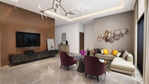 Living Room in 2 BHK Apartment at Kanpur Road – for Sale