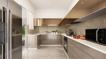 Kitchen in 2 BHK Apartment at Kanpur Road – for Sale