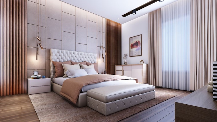 Bedroom, kanpur road 2 Bedroom 1557 Sq.Ft. Apartment In Kanpur Road Lucknow 10094122