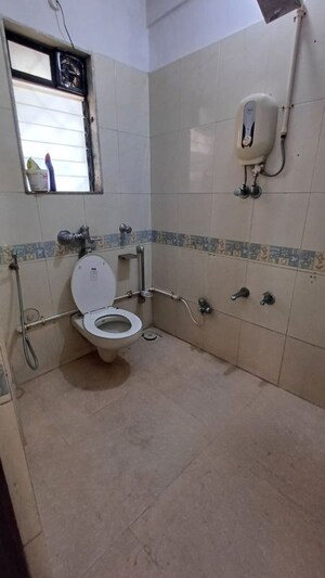 Bathroom in 2 BHK Apartment at Raunak Park View, Ghodbunder Road – for Rent