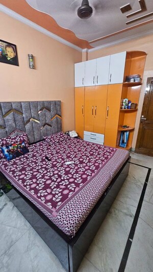 Bedroom in 2 BHK Builder Floor at Rohini Sector 25 – for Sale