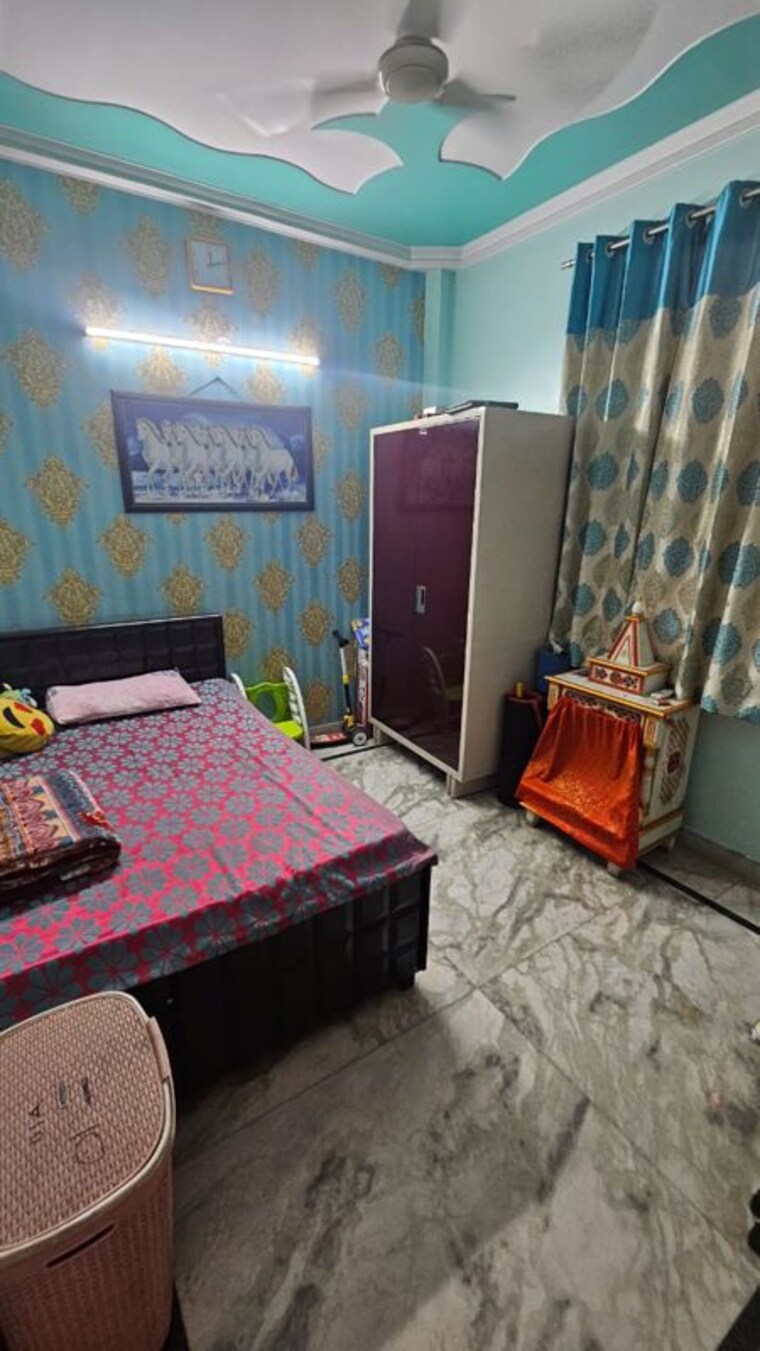 Bedroom, rohini sector 25 2 Bedroom 650 Sq.Ft. Builder Floor In Rohini Sector 25 Delhi 10094140