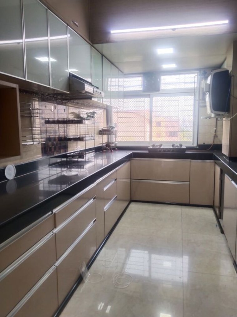 Kitchen, gajra-bhoomi-tower 3 Bedroom 1500 Sq.Ft. Apartment In Kharghar Navi Mumbai 10094120