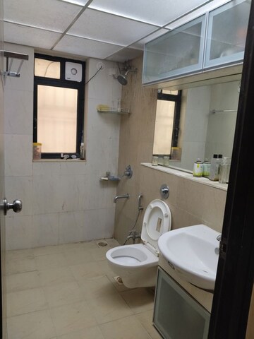 Bathroom in 2 BHK Apartment at Ashok Medows, Hinjewadi – for Rent