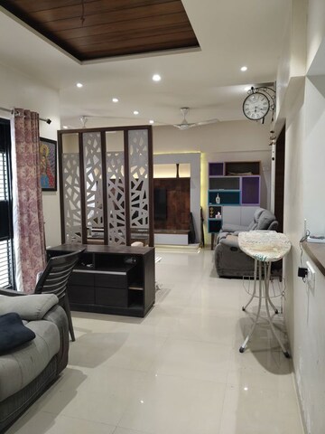 Living Room in 2 BHK Apartment at Ashok Medows, Hinjewadi – for Rent