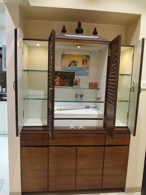 Bathroom in 2 BHK Apartment at Ashok Medows, Hinjewadi – for Rent