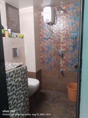 Bathroom in 2 BHK Apartment at Mayflower Apartment Kamothe, Kamothe – for Sale