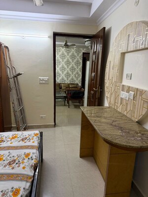 Bathroom in 3 BHK Builder Floor at Kalkaji – for Rent