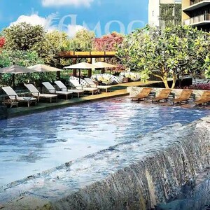 Swimming Pool in 3.5 BHK Apartment at Krisumi Waterfall Suites, Sector 36a – for Sale
