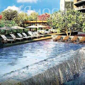 Swimming Pool in 3.5 BHK Apartment at Krisumi Waterfall Suites, Sector 36a – for Sale