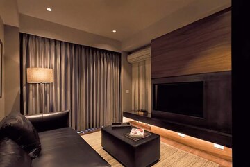 Living Room in 3.5 BHK Apartment at Krisumi Waterfall Suites, Sector 36a – for Sale