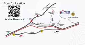 4 BHK Villa – Map Location View at Kadachira - for Sale