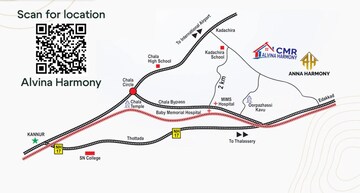 4 BHK Villa – Map Location View at Kadachira - for Sale