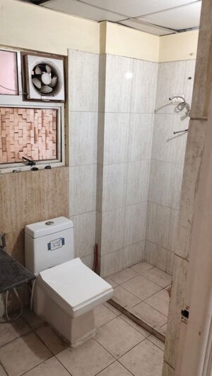 Bathroom in 2 BHK Apartment at Land Craft Golf Links Apartment Phase 2, Pandav Nagar – for Rent